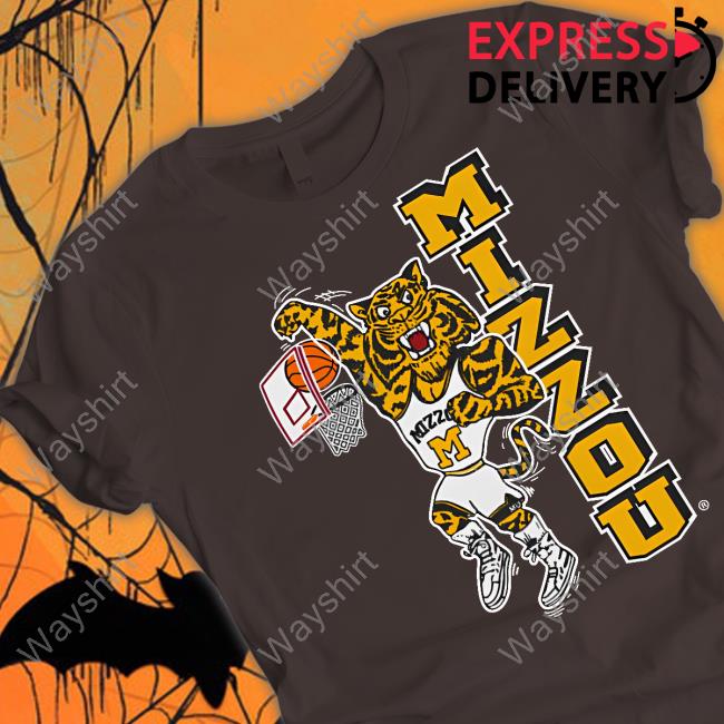 19Nine Missouri Dunking Tiger Funny T Shirt